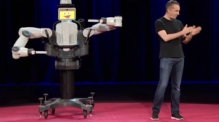标题：可能是迄今最好的机器人演示
										 学校：TED
										 讲师：马可·坦布斯特  