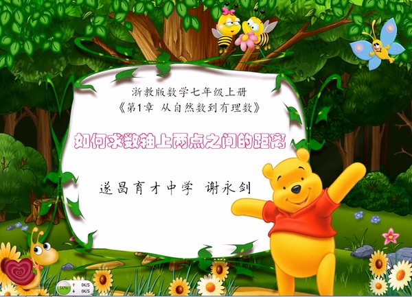 标题：已知坐标求线段长度与三角形面积
										 学校：遂昌县育才中学
										 讲师：谢永剑  
